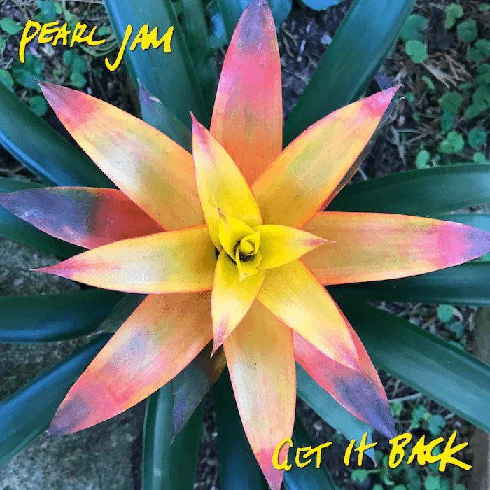 Portada del álbum "Get It Back", de Pearl Jam