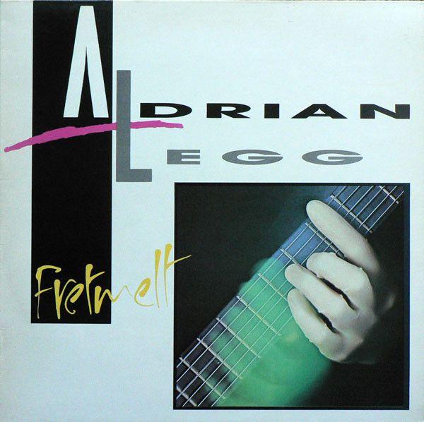Portada de Álbum "Fretmelt", de Adrian Legg