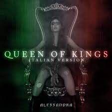 Portada de Sencillo/EP "Queen Of Kings (Italian Version)", de Alessandra