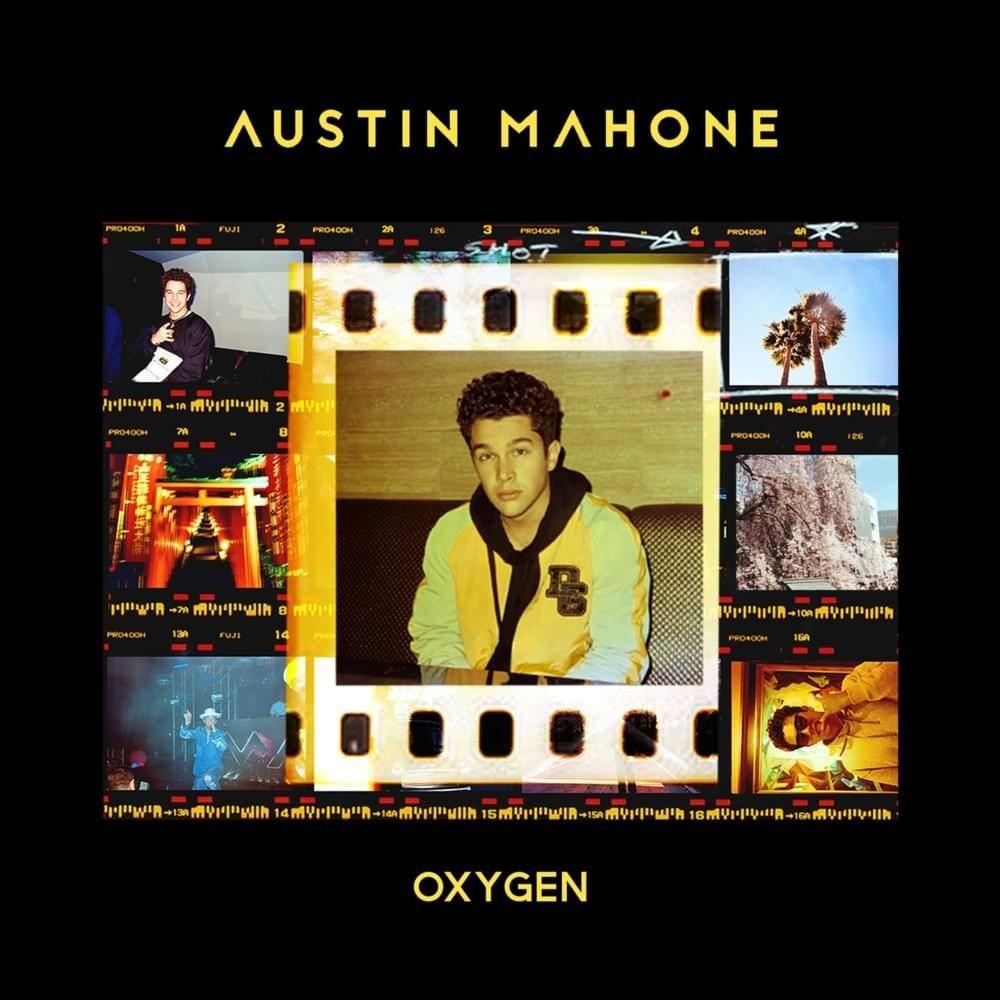 Portada del álbum "Oxygen", de Austin Mahone