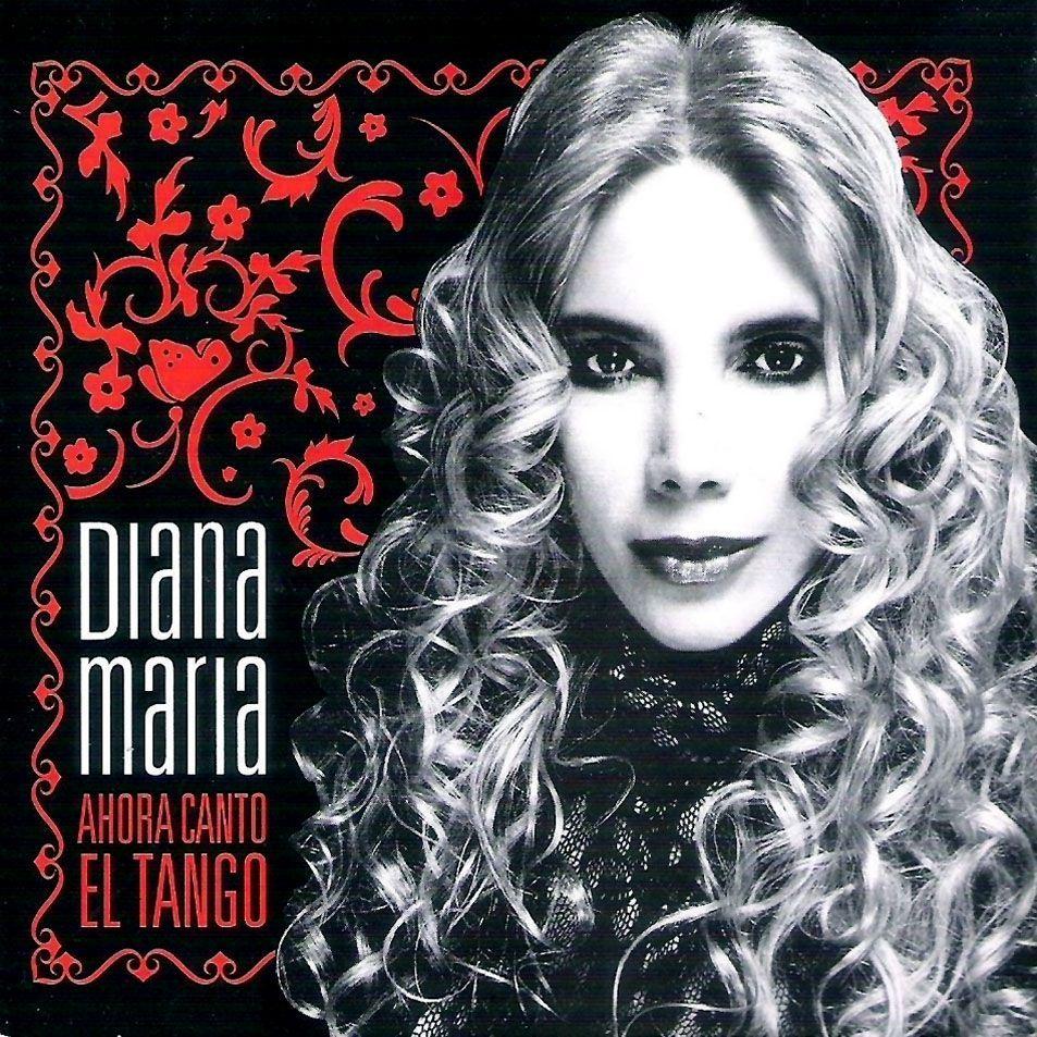 Portada de Álbum "Ahora Canto El Tango", de Diana María