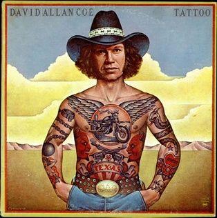 Portada del álbum "Tattoo", de David Allan Coe