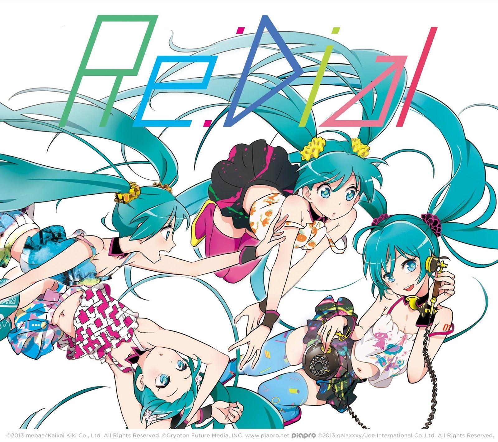 Capa do Álbum "Re:Dial", de Hatsune Miku