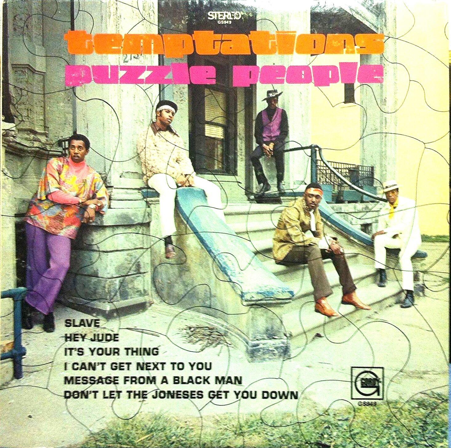 Portada del álbum "Puzzle People", de The Temptations