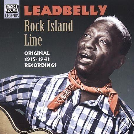 Capa do Álbum "Rock Island Line", de Leadbelly