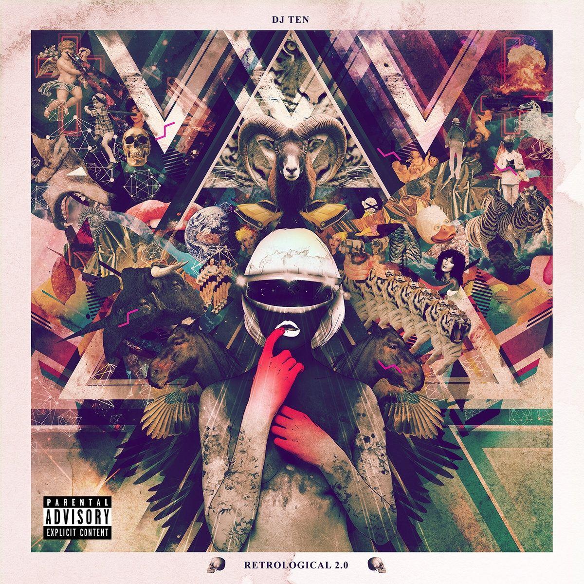 Portada de Álbum "Retrological 2.0", de DJ Ten