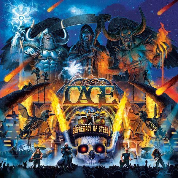 Capa do Álbum "Supremacy Of Steel", de Cage