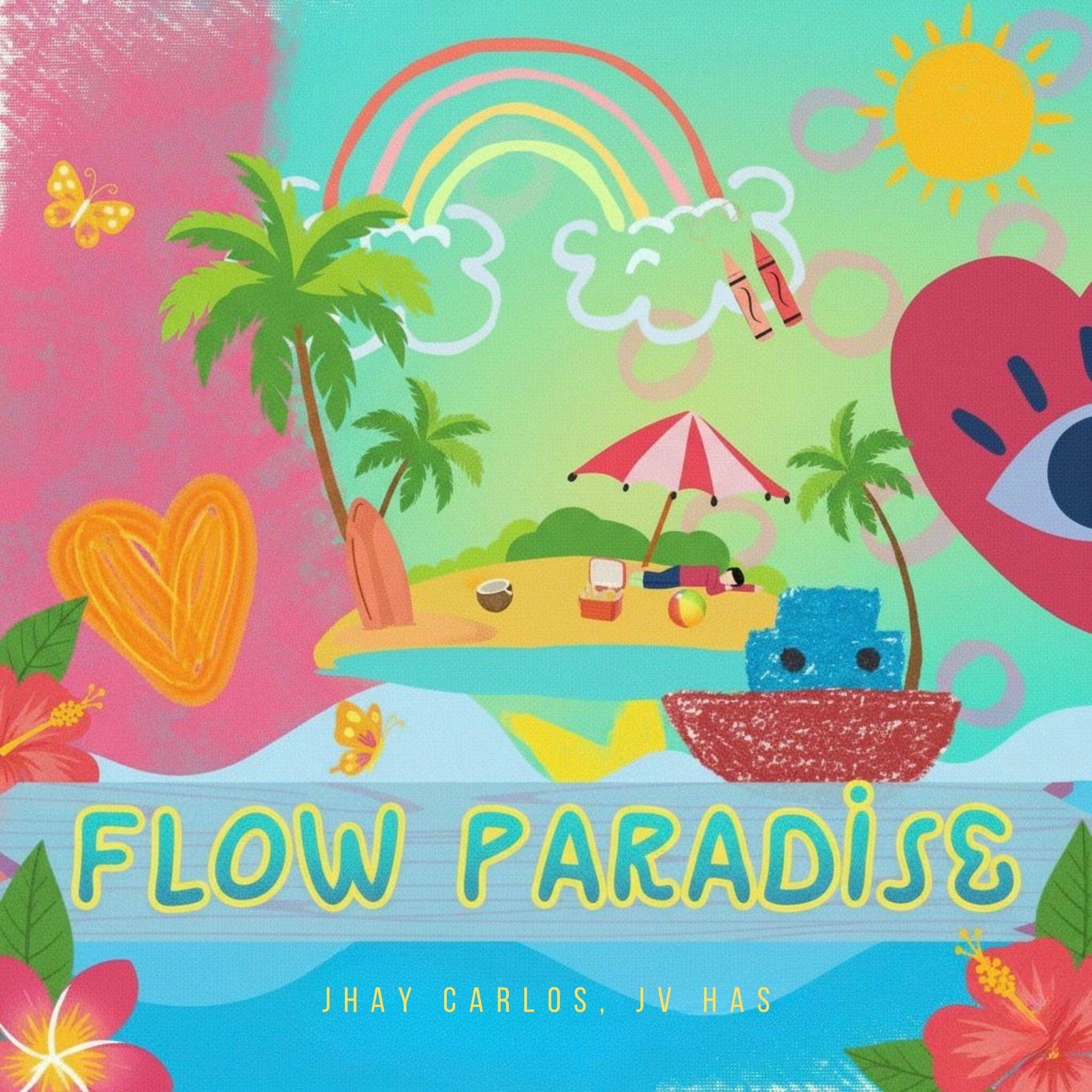 Capa do Álbum "Flow Paradise (part. Jv Has)", de Jhay Carlos