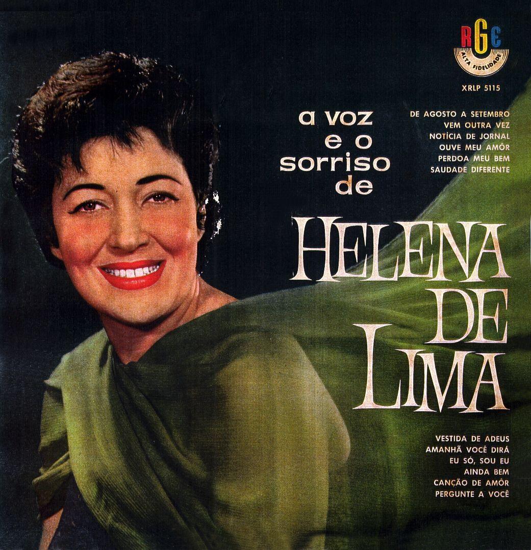 Portada de Álbum "A Voz e o Sorriso de Helena de Lima", de Helena de Lima