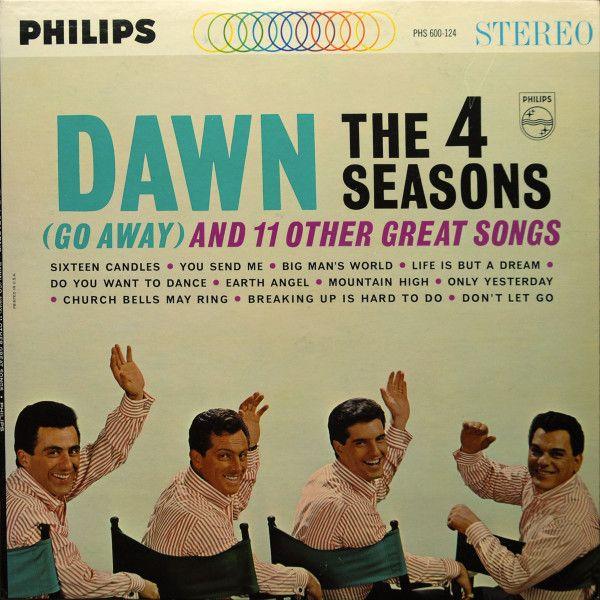 Capa do Álbum "Dawn (Go Away) And 11 Other Great Songs", de The Four Seasons