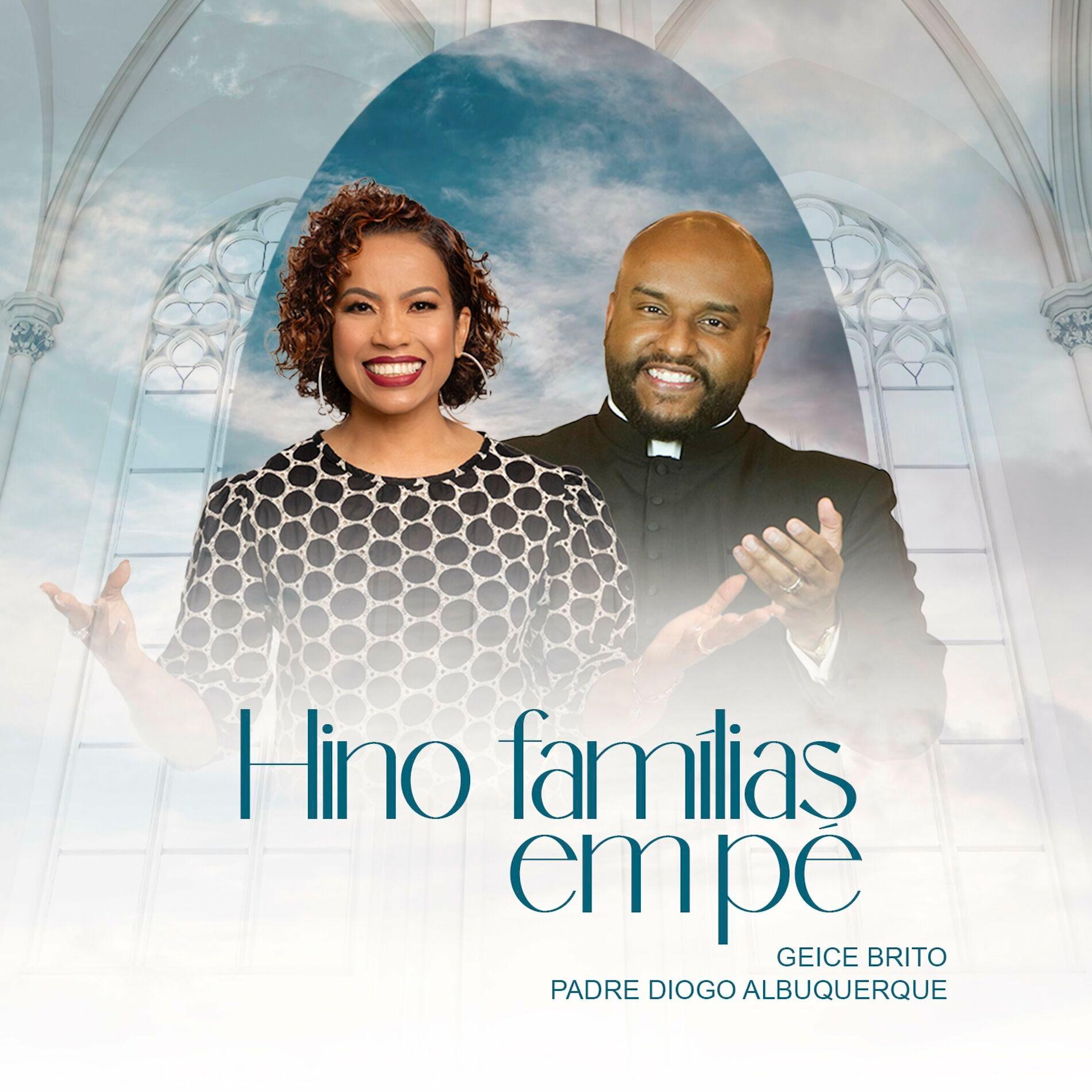 Portada de Sencillo/EP "Hino Famílias em Pé", de Padre Diogo Albuquerque