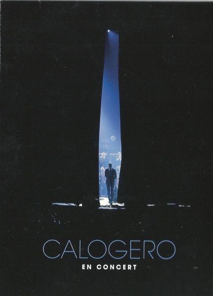Portada de Álbum "En Concert", de Calogero