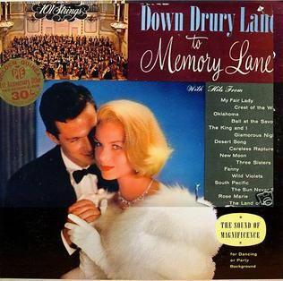 Album cover of "Down Drury Lane To Memory Lane" by 101 Strings