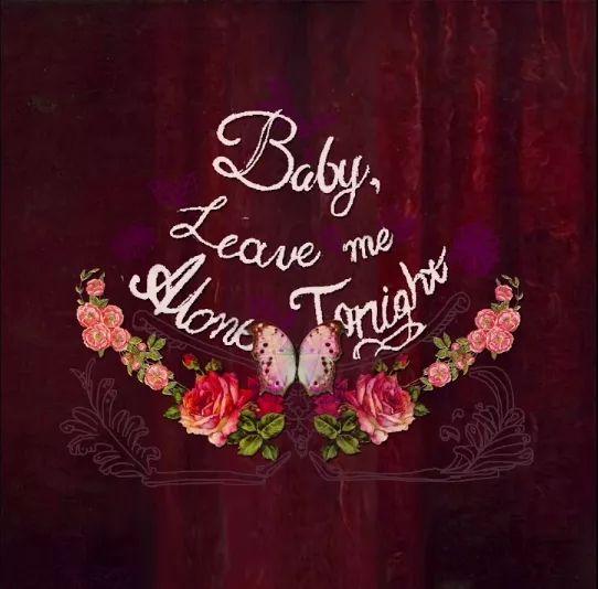 Single/EP cover of "Baby, Leave Me Alone Tonight" by The Deep (더딥)