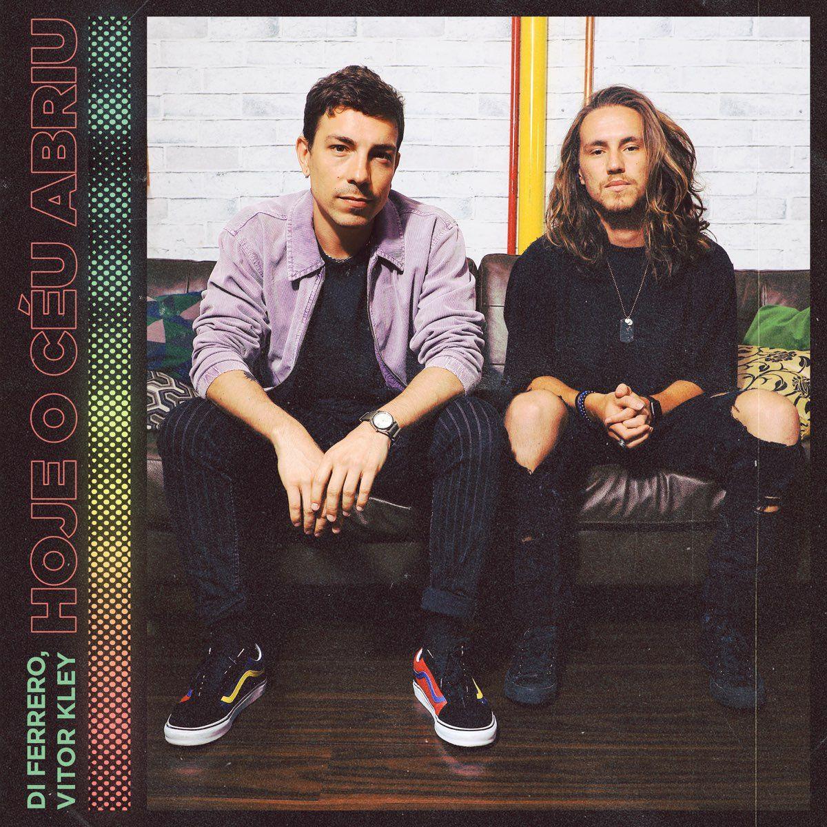 Portada de Sencillo/EP "Hoje o Céu Abriu ", de Di Ferrero