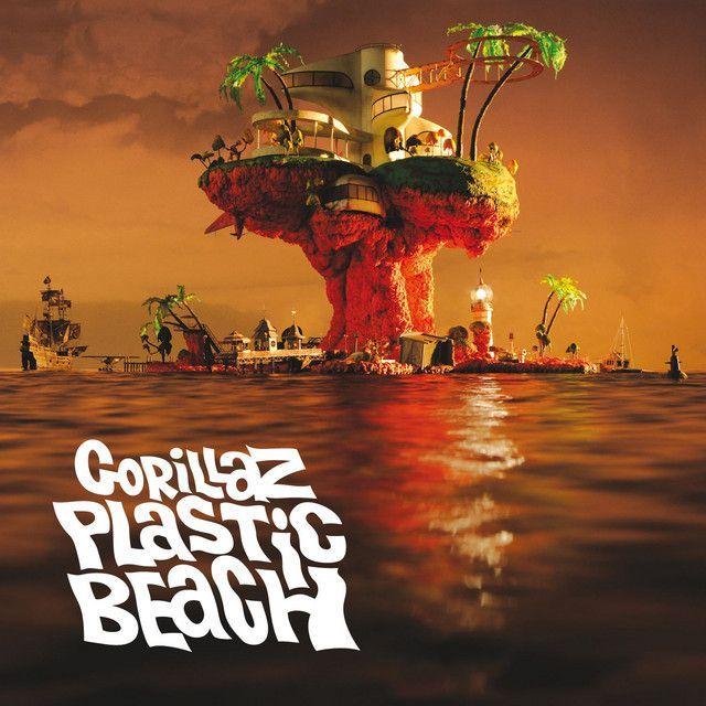 Album cover of "Plastic Beach" by Gorillaz