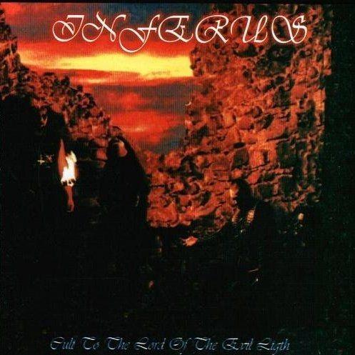 Capa do Álbum "Cult to the Lord of the Evil Light", de Inferus