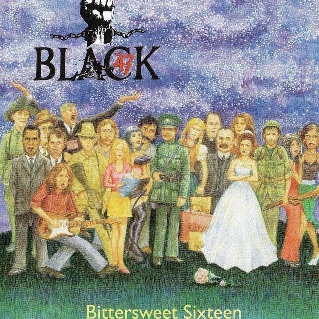Portada de Álbum "Bittersweet Sixteen", de Black 47