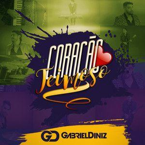 Portada de Sencillo/EP "Coração Teimoso", de Gabriel Diniz