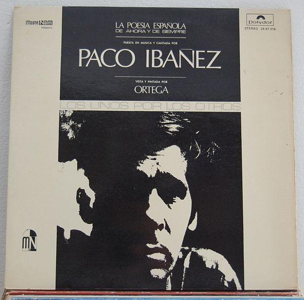 Portada de Álbum "La Poesia Española De Ahora Y De Siempre", de Paco Ibañez