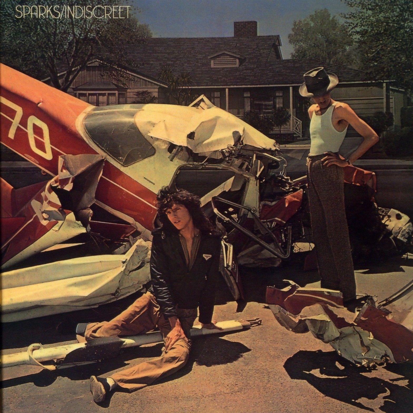 Portada de Álbum "Indiscreet", de Sparks