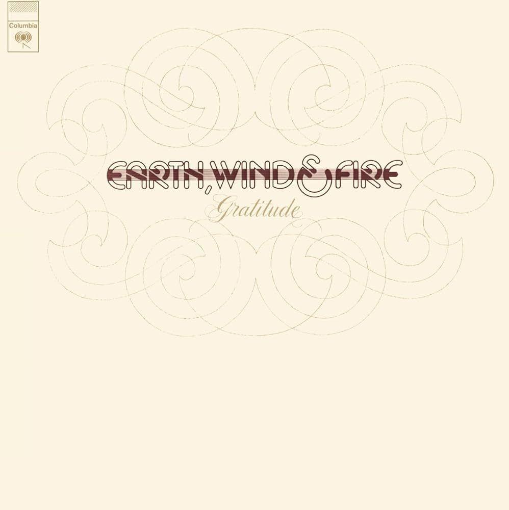 Capa do álbum "Gratitude", de Earth, Wind And Fire