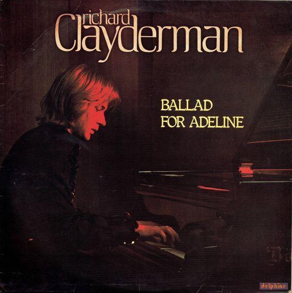 Portada de Álbum "Ballad For Adeline", de Richard Clayderman