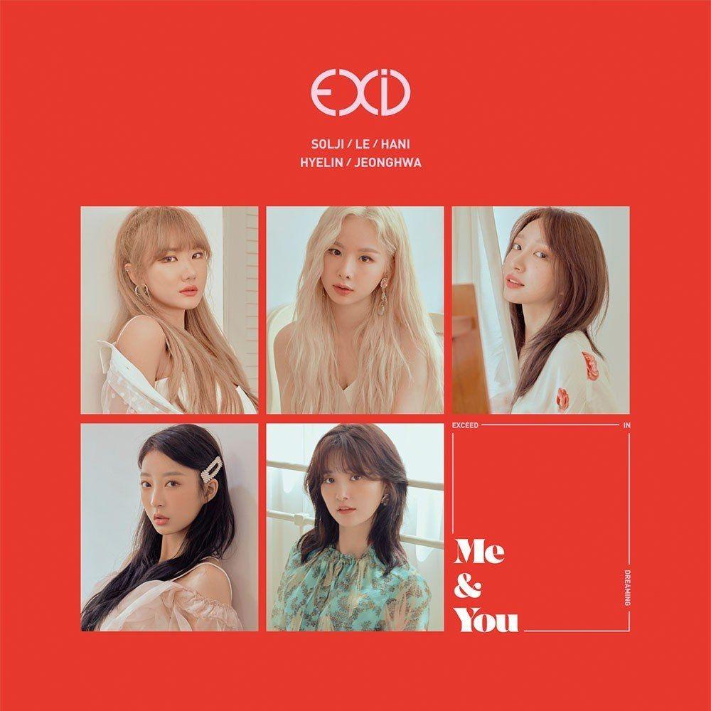 Portada de Sencillo/EP "WE", de EXID 