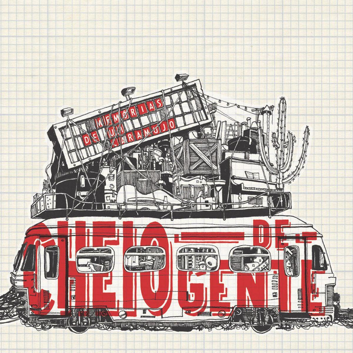 Portada de Álbum "Cheio de Gente", de Memorias de Um Caramujo