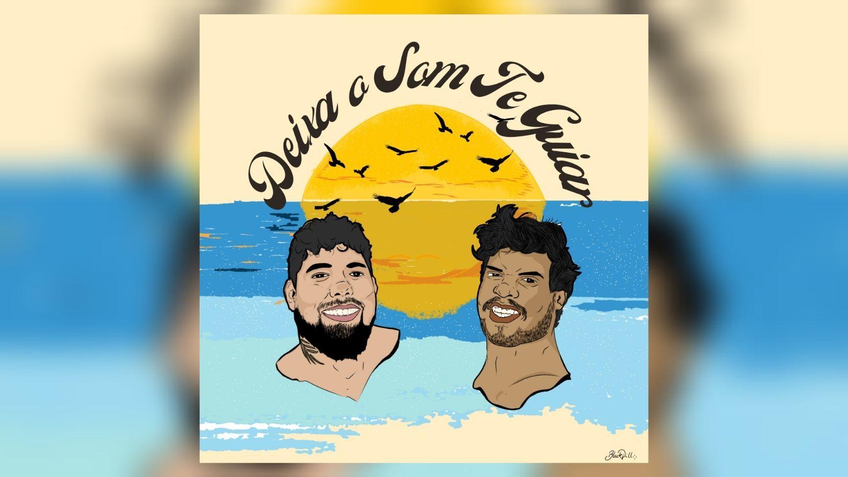 Capa do Single/EP "Deixa o Som Te Guiar", de Calmô