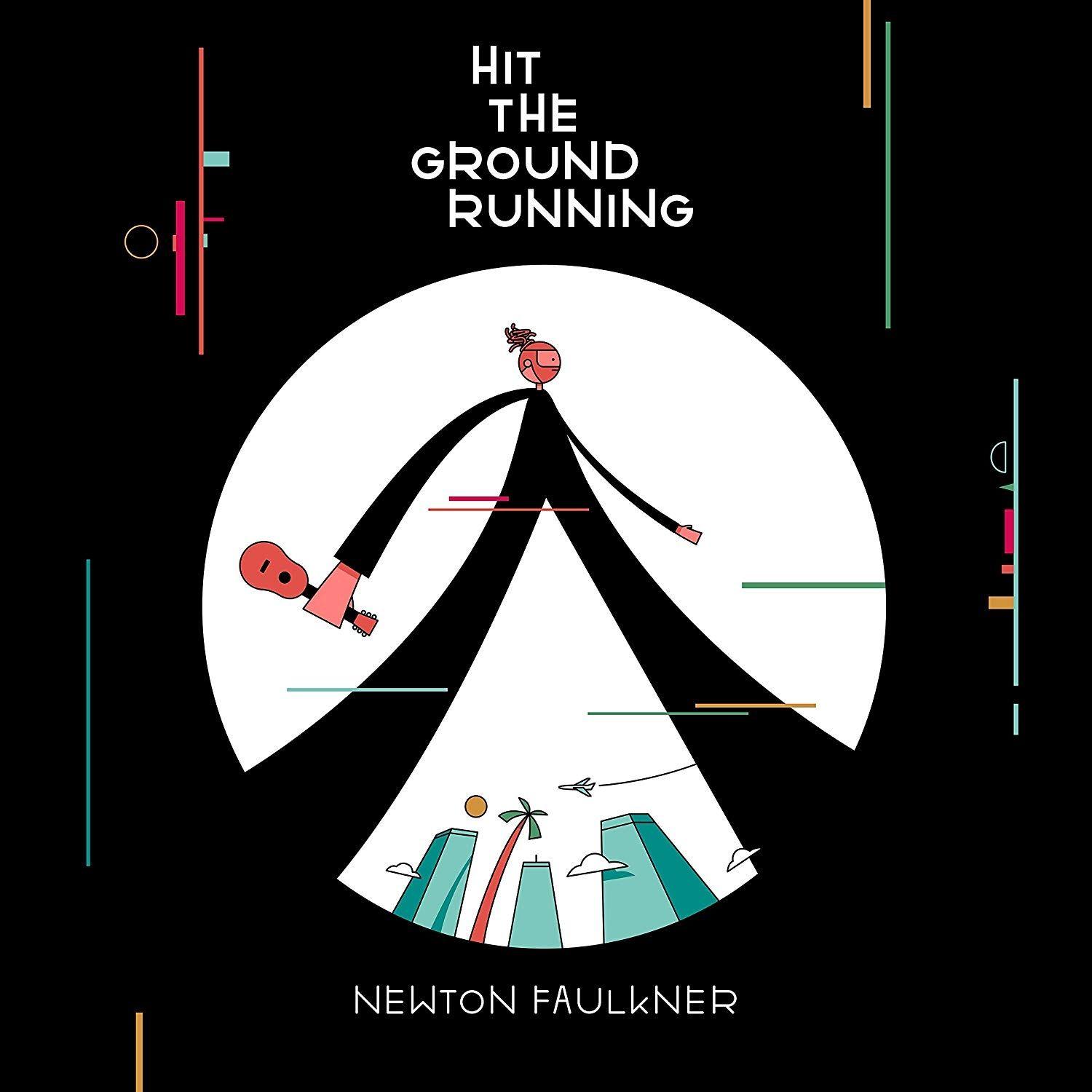 Portada de Álbum "Hit The Ground Running", de Newton Faulkner