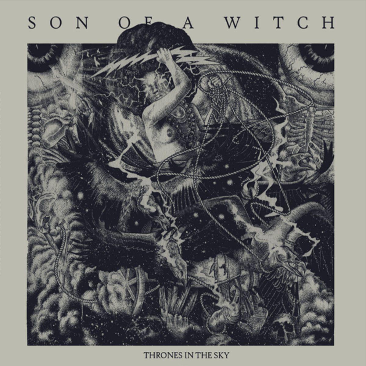 Portada de Álbum "Thrones in the Sky", de Son of a Witch