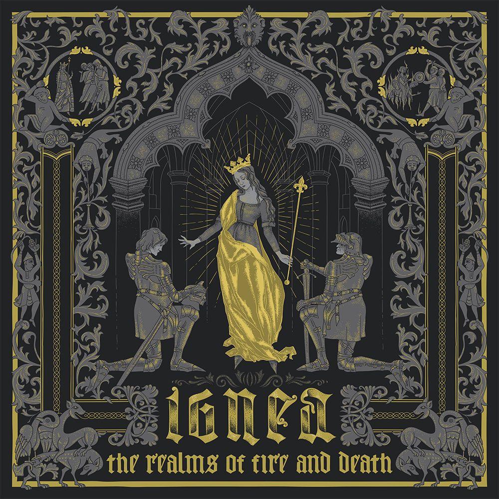 Portada de Álbum "The Realms Of Fire And Death", de Ignea