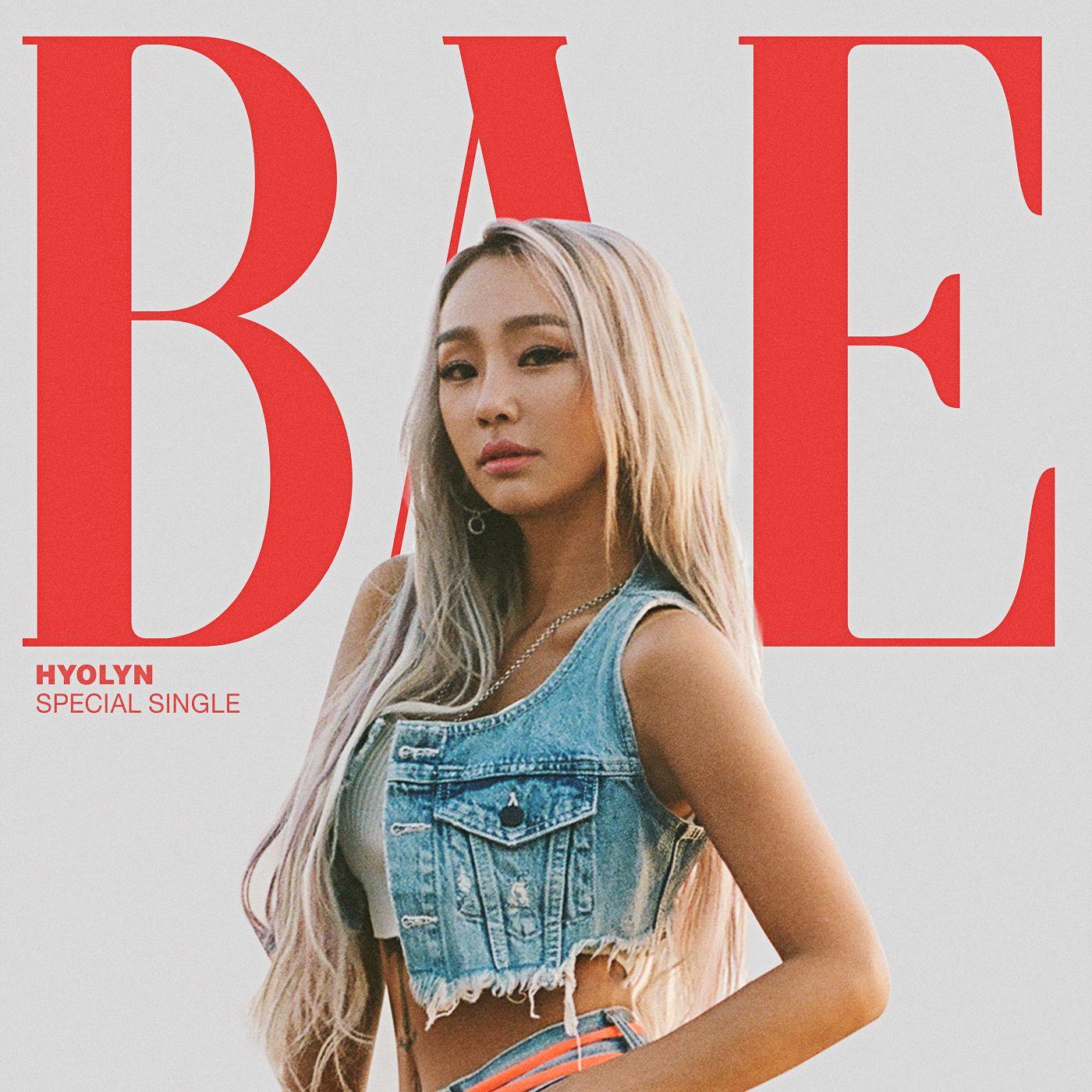 Capa do Single/EP "BAE", de HYOLYN
