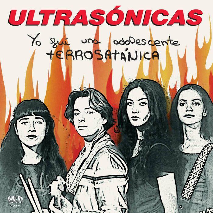 Portada de Álbum "Yo Fui Una Adolescente Terrosatánicas", de Ultrasónicas