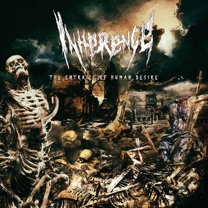 Portada de Sencillo/EP "The Entrails of Human Desire", de Inherence