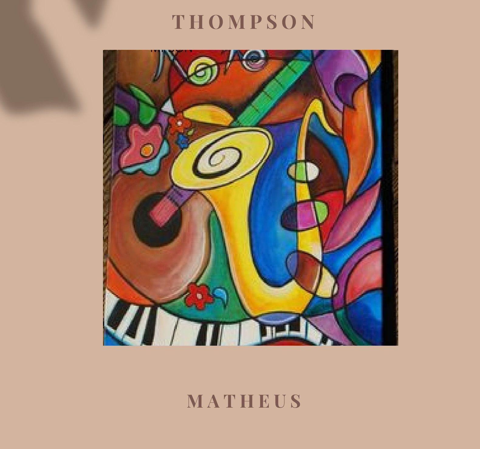 Portada de Sencillo/EP "Thompson Matheus", de Thompson Matheus