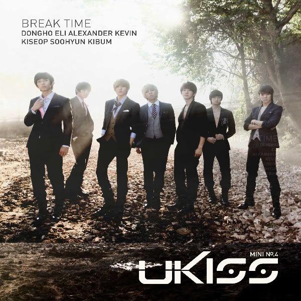 Portada del álbum "Break Time", de U-Kiss