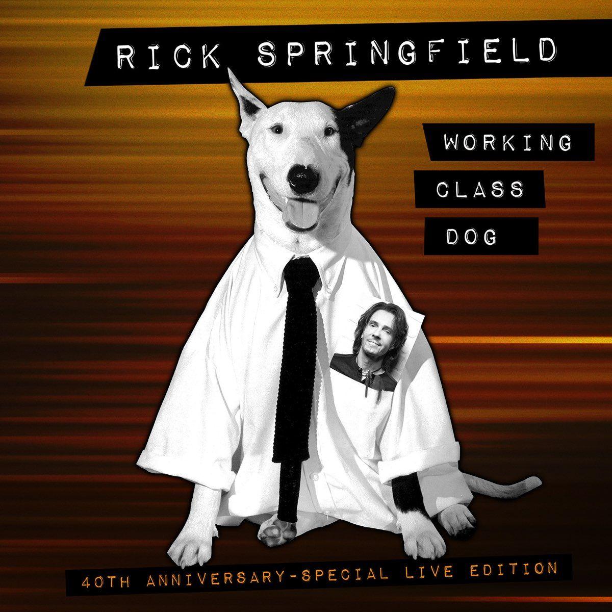 Capa do álbum "Working Class Dog (40th Anniversary Special Edition Live Version)", de Rick Springfield