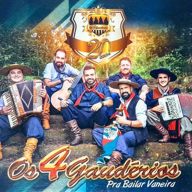 Portada de Álbum "Pra Bailar Vaneira", de Os 4 Gaudérios