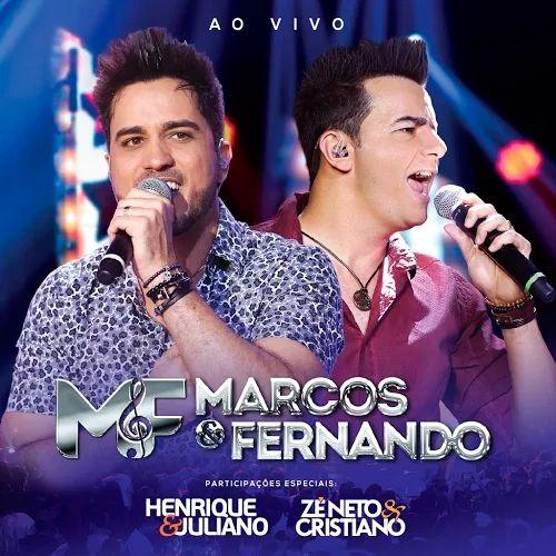 Portada de Álbum "Ao Vivo ", de Marcos e Fernando