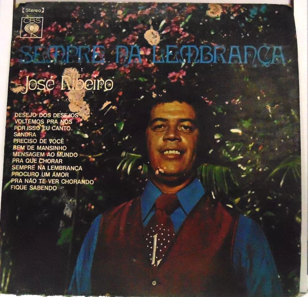 Portada de Álbum "Sempre na Lembrança", de José Ribeiro