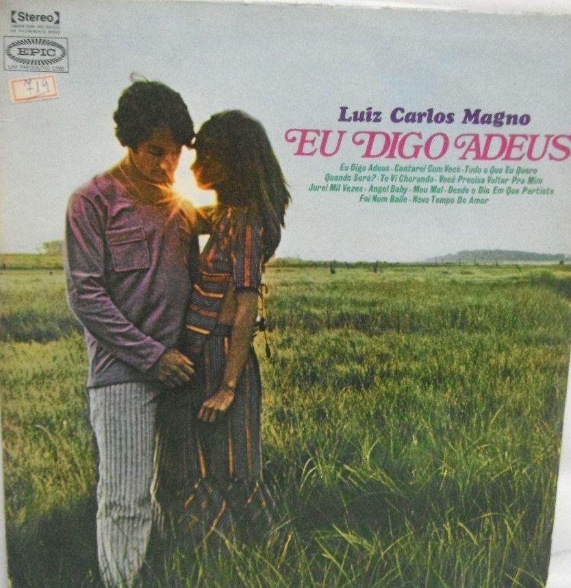 Portada de Álbum "Eu Digo Adeus", de Luiz Carlos Magno