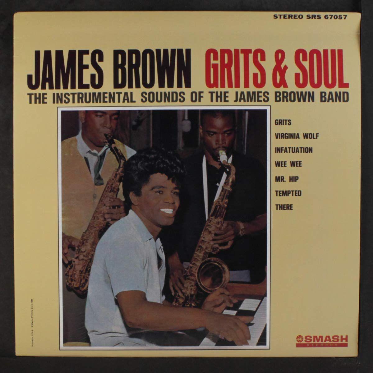 Portada del álbum "Grits & Soul", de James Brown