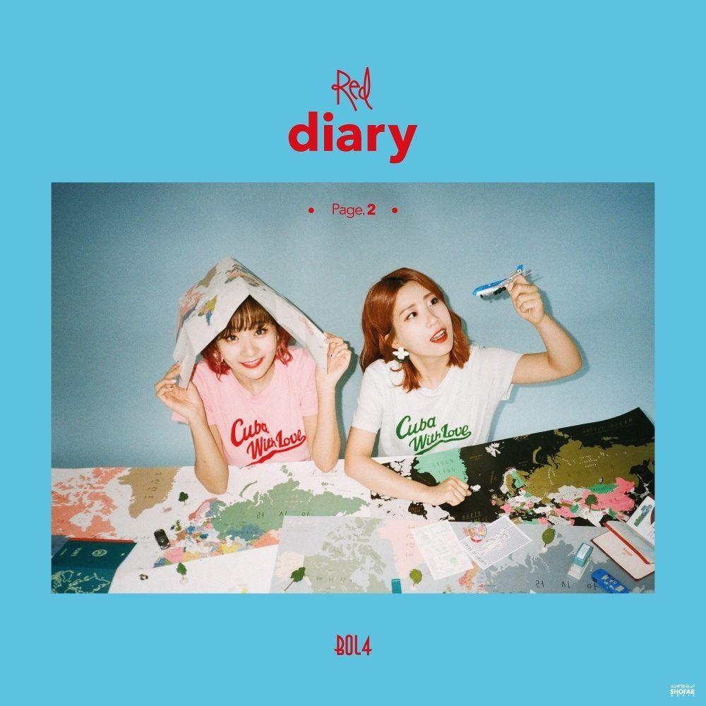 Capa do Álbum "Red Diary Page. 2", de Bolbbalgan4 (BOL4) 