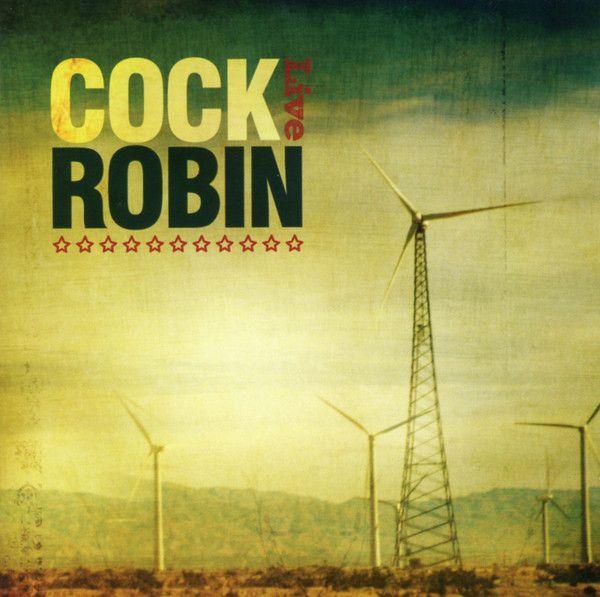 Capa do Álbum "Live", de Cock Robin