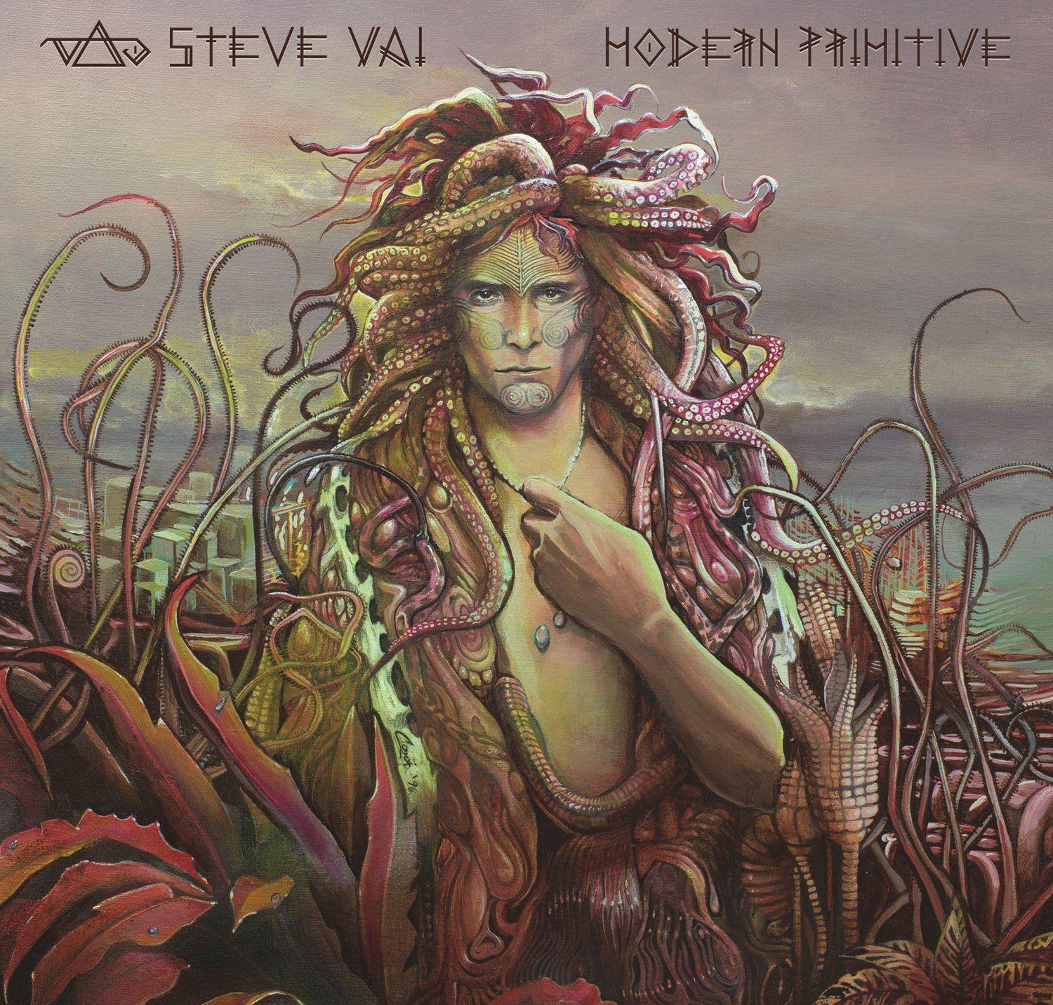 Portada del álbum "Modern Primitive", de Steve Vai
