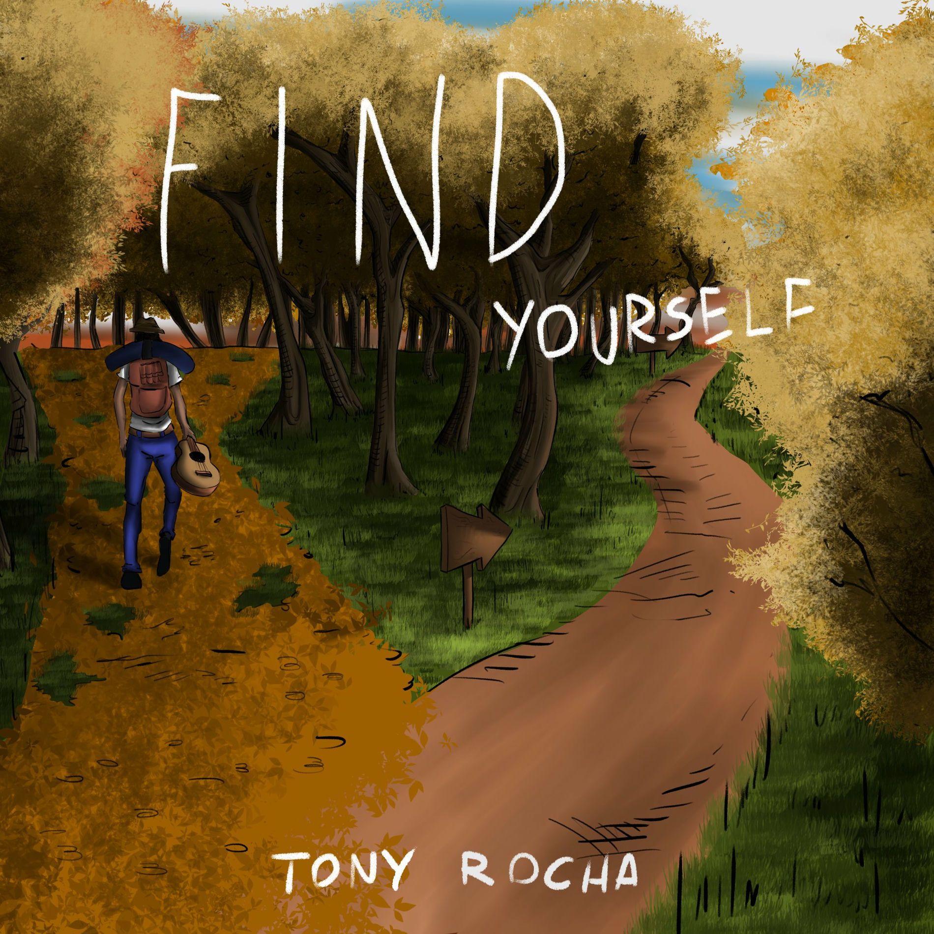 Capa do Álbum "Find Yourself", de Tony Rocha (BR)