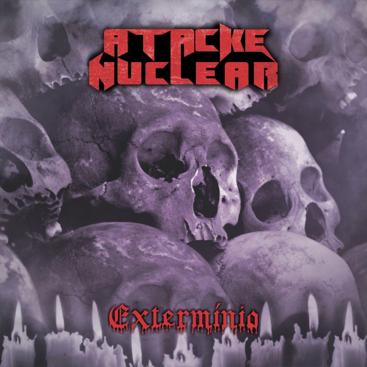 Portada de Álbum "Extermínio", de Atacke Nuclear