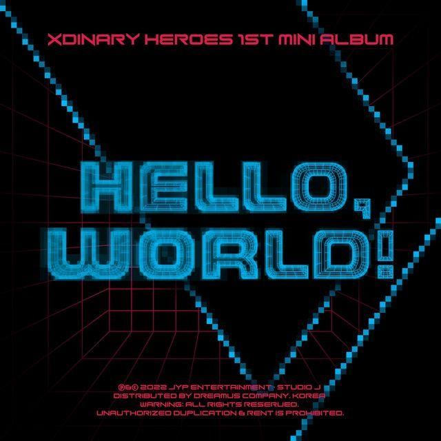 Portada de Sencillo/EP "Hello, world!", de Xdinary Heroes